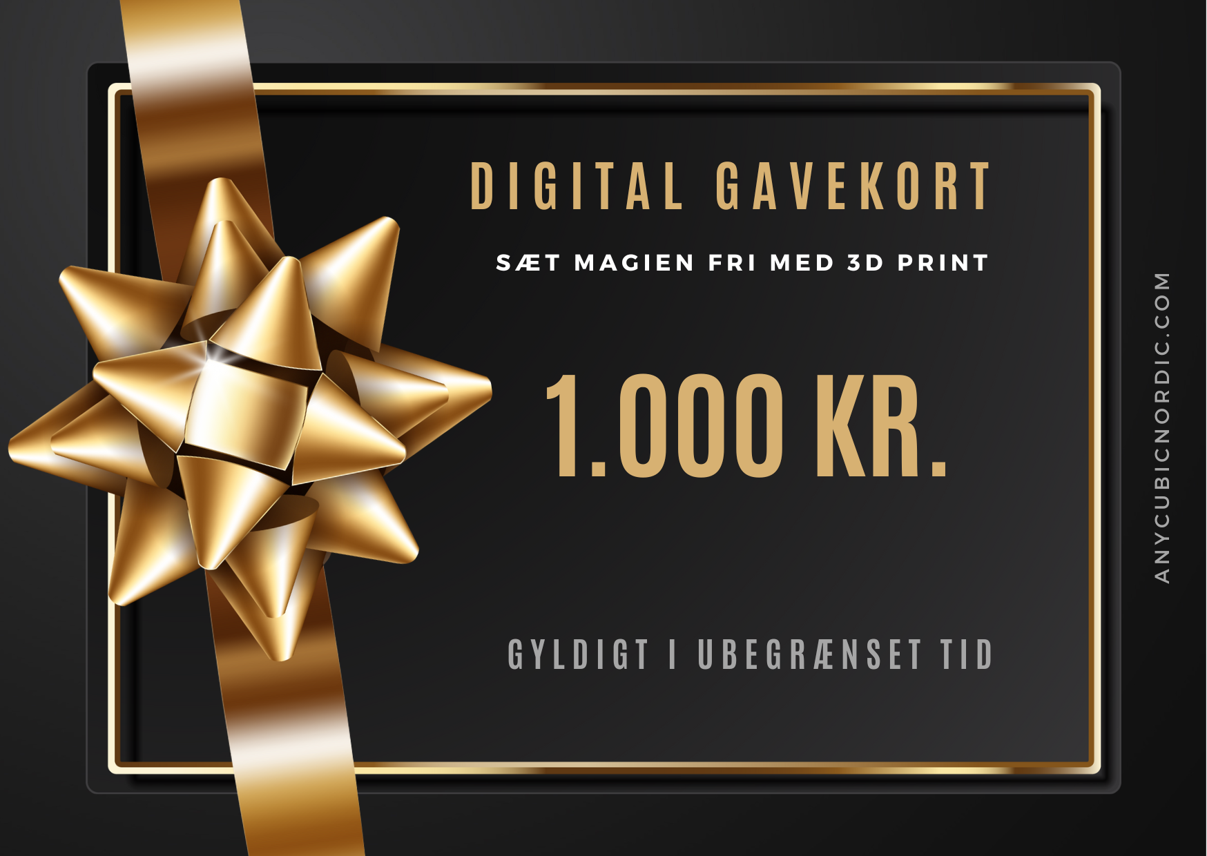 Anycubic.dk Giftcard
